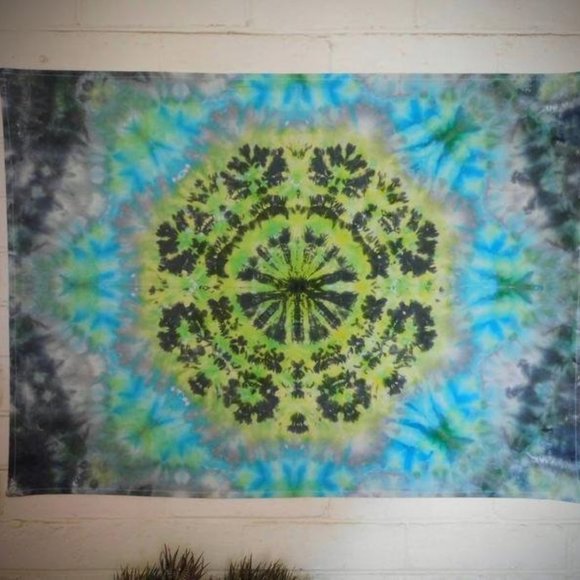 Coyote Mountain Tie Dye Other - Tie Dye Tapestry Masculine Mandala